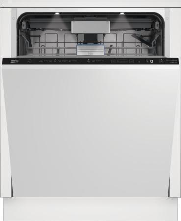ARDEBO.de Beko BG640EXVIXL Vollintegrierter Geschirrspüler, 60 cm breit, 16 Maßgedecke, Besteckschublade, Fast+, 8 Programme, LED Licht, LedSpot
