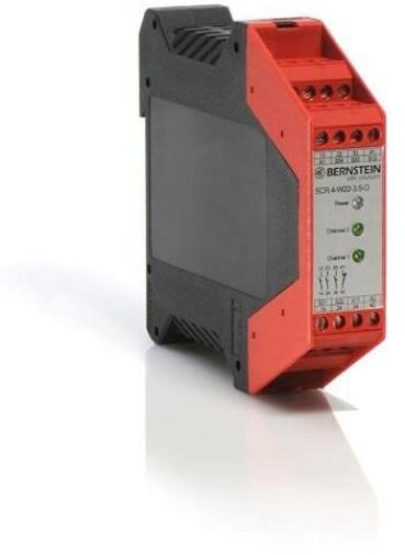ARDEBO.de Bernstein SCR 4-W22-3.5-D Sicherheitsrelais, REG, rot schwarz (6075111009)
