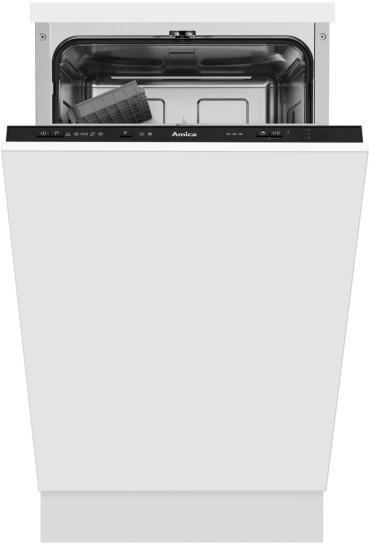 ARDEBO.de Amica EGSPV 587 916 Vollintegrierter Einbau-Geschirrspüler, 45cm breit, 9 Maßgedecke, Aquastopp, 5 Programme, OpenDry, Besteckkorb (1195100)