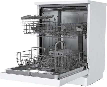 Amica GSP 543 912 W Stand-Geschirrspüler, 60 cm breit, 14 Maßgedecke, Aquastopp, 6 Programme, OpenDry, weiß (1195099)