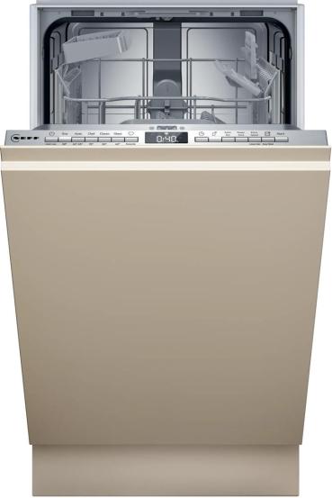 ARDEBO.de Neff S853HKX20E N30 Vollintegrierter Geschirrspüler, 45 cm breit, 10 Maßgedecke, AquaStop, Info Light, HomeConnect