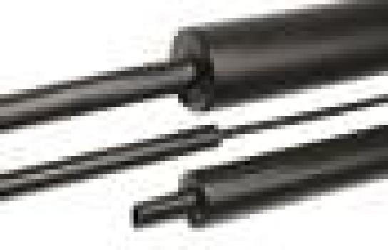ARDEBO.de HellermannTyton TREDUX-MA47-75/22-PO-X-BK Warmschrumpfschlauch 3,5:1 (75/22 mm), mittelwandig, mit Innenkleber, Länge 1m, schwarz (323-50750)
