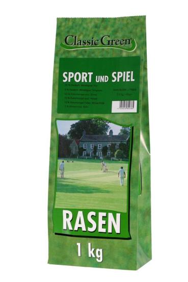 ARDEBO.de Classic Green Rasen Sport & Spiel 1kg