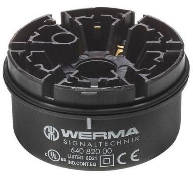 ARDEBO.de Werma Anschlusselement Schraubanschluss BWM, schwarz (64082000)