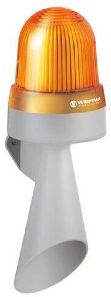 ARDEBO.de Werma LED-Hupe WM Dauerton 115-230VAC Wandmontage, gelb (43530060)