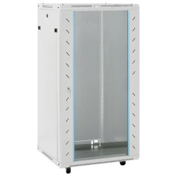 ARDEBO.de - 22U Netzwerkschrank 19" IP20 Grau 60x60x120 cm