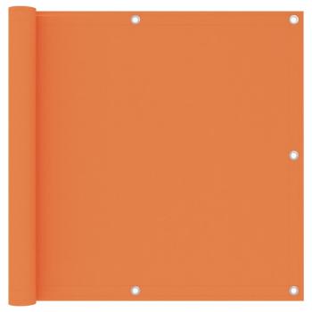 ARDEBO.de - Balkon-Sichtschutz Orange 90x600 cm Oxford-Gewebe