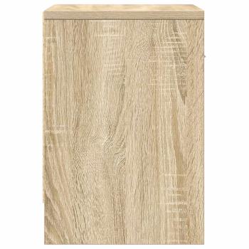 Nachttische 2 Stk. mit Schublade Sonoma-Eiche 39x28x41 cm