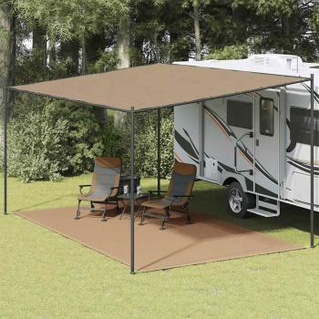 ARDEBO.de - Zeltteppich 300x500 cm Taupe