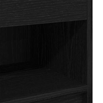 Nachttisch mit Schublade Schwarz 39x28x41 cm