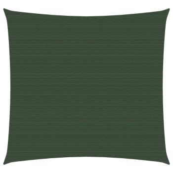 ARDEBO.de - Sonnensegel 160 g/m² Dunkelgrün 6x6 m HDPE