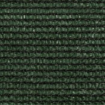 Sonnensegel 160 g/m² Dunkelgrün 6x6 m HDPE