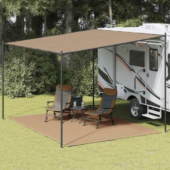 ARDEBO.de - Zeltteppich 300x400 cm Taupe