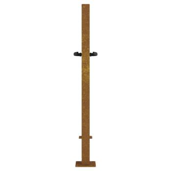 Gartentor 105x105 cm Cortenstahl