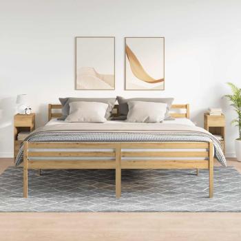 Nachttische 2 Stk. mit Schublade Artisan-Eiche 25x31x66 cm