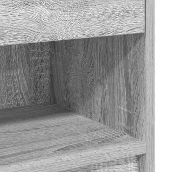 Nachttische 2 Stk. mit Schublade Grau Sonoma 39x28x41 cm