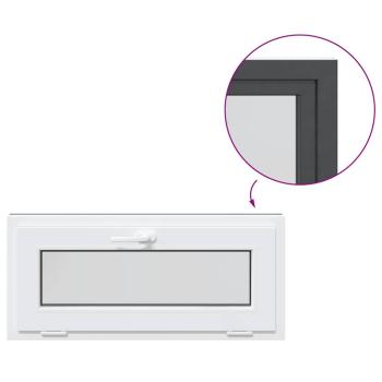 Kellerfenster RISOR 90x40 cm Kipp 2-fach Verglasung Anthrazit