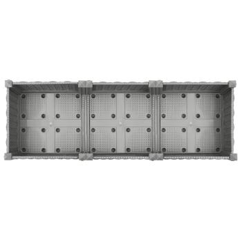 Hochbeet 120x40x71 cm Polypropylen