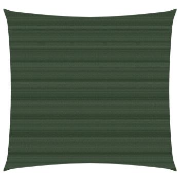 ARDEBO.de - Sonnensegel 160 g/m² Dunkelgrün 3x3 m HDPE