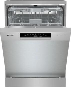 ARDEBO.de Gorenje GS643C90X G400 Standgeschirrspüler, 60 cm breit, 16 Maßgedecke, Startzeitvorwahl, FlexUse, TotalDry, silber
