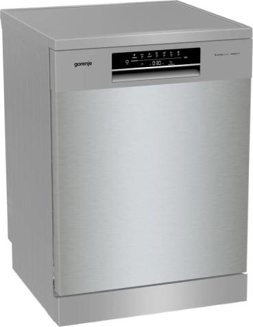 Gorenje GS643C90X G400 Standgeschirrspüler, 60 cm breit, 16 Maßgedecke, Startzeitvorwahl, FlexUse, TotalDry, silber
