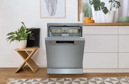 Gorenje GS643C90X G400 Standgeschirrspüler, 60 cm breit, 16 Maßgedecke, Startzeitvorwahl, FlexUse, TotalDry, silber