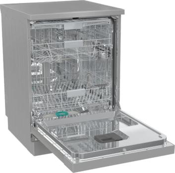 Gorenje GS643C90X G400 Standgeschirrspüler, 60 cm breit, 16 Maßgedecke, Startzeitvorwahl, FlexUse, TotalDry, silber