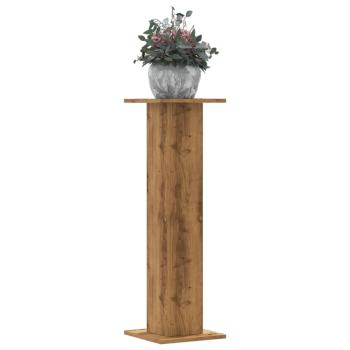 ARDEBO.de - Pflanzenständer 2 Stk. Artisan-Eiche 30x30x95 cm Holzwerkstoff