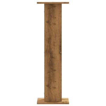 Pflanzenständer 2 Stk. Artisan-Eiche 30x30x95 cm Holzwerkstoff