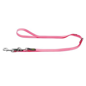 ARDEBO.de Hunter verstellbare Führleine Convenience 15mm/200cm neonpink 