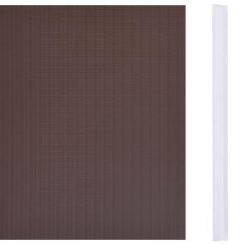 Garten-Sichtschutz PVC 70x0,19 m Braun