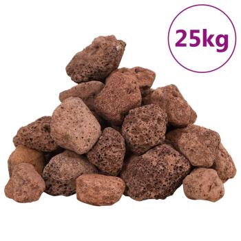 Lavagranulat 25 kg Rot 3-5 cm