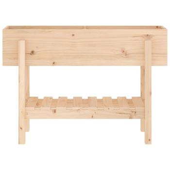 Hochbeet 101x30x69 cm Massivholz Kiefer