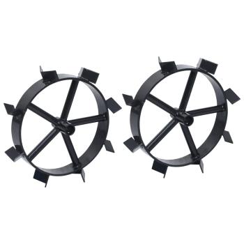 Metallräder für 6,5 PS Benzin-Gartenfräse 2 Stk.