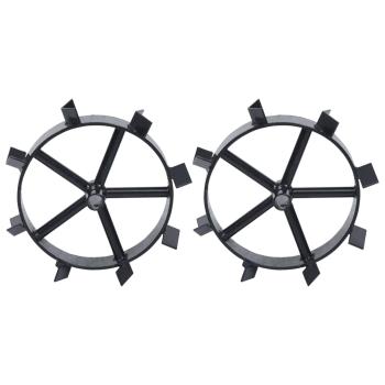 Metallräder für 6,5 PS Benzin-Gartenfräse 2 Stk.