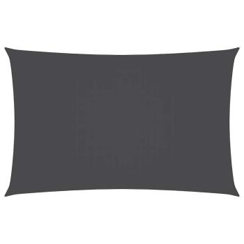 Sonnensegel Oxford-Gewebe Rechteckig 5x8 m Anthrazit