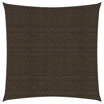 ARDEBO.de - Sonnensegel 160 g/m² Braun 7x7 m HDPE