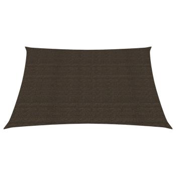 Sonnensegel 160 g/m² Braun 7x7 m HDPE