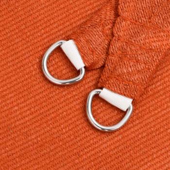 Sonnensegel 160 g/m² Rechteckig Orange 6x7 m HDPE