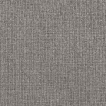 Boxspringbett mit Matratze Taupe 140x190 cm Stoff