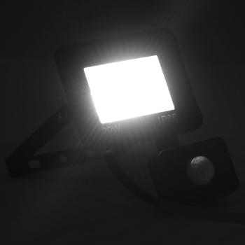 LED-Fluter mit Sensor 20 W Kaltweiß