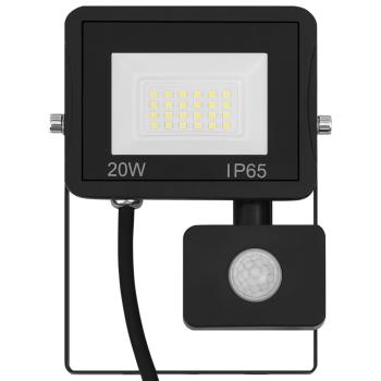LED-Fluter mit Sensor 20 W Kaltweiß