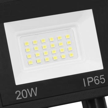 LED-Fluter mit Sensor 20 W Kaltweiß