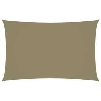 Sonnensegel Oxford-Gewebe Rechteckig 5x8 m Beige
