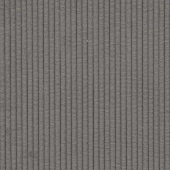 Zweisitzer-Sofa Hellgrau 140 cm Cordstoff