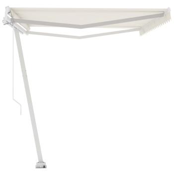 Standmarkise Manuell Einziehbar 500x300 cm Creme
