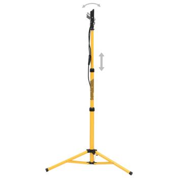 LED-Fluter mit Stativ 2x50 W Warmweiß