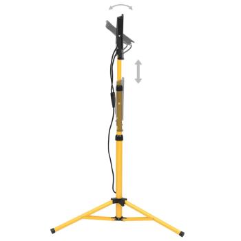 LED-Fluter mit Stativ 2x100 W Warmweiß