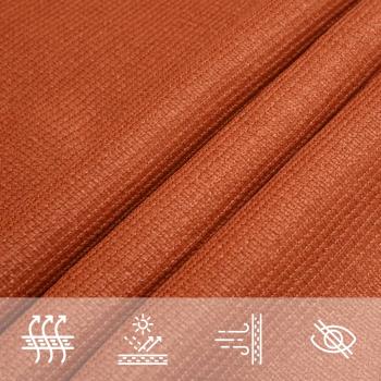Sonnensegel 160 g/m² Quadratisch Orange 4,5x4,5 m HDPE
