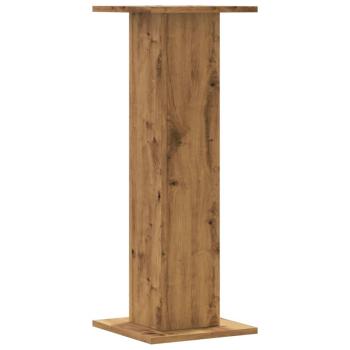 Pflanzenständer 2 Stk. Artisan-Eiche 30x30x80 cm Holzwerkstoff
